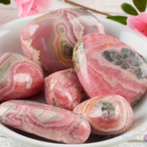 Tumbled Rhodochrosite Stones