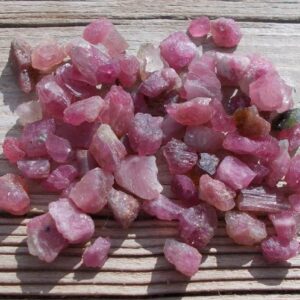 Raw Pink Tourmaline Crystals Raw Pink Tourmaline Crystals