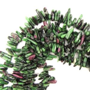 Ruby Zoisite Bead Shapes