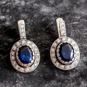 Sapphire Earrings