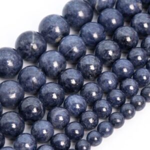Sapphire Round Beads