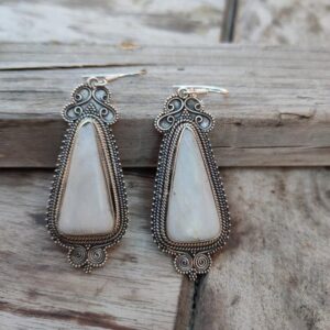 Scolecite Earrings Scolecite Earrings