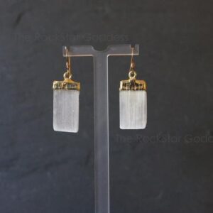 Selenite Earrings