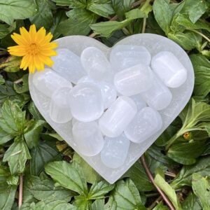 Tumbled Selenite Stones