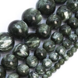 Seraphinite Beads