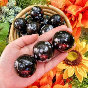 Snowflake Obsidian Shapes