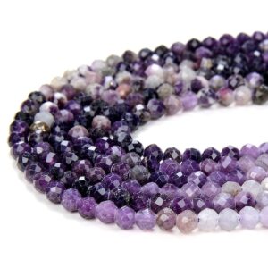 Sugilite Faceted Beads