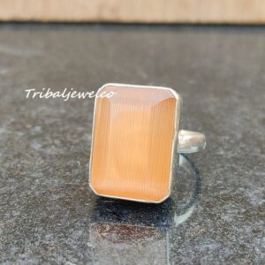 Orange Calcite Rings