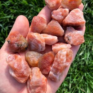 Raw Sunstone Crystals Raw Sunstone Crystals