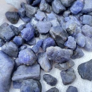 Raw Tanzanite Crystals Raw Tanzanite Crystals