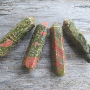 Unakite Points & Wands Unakite Points & Wands