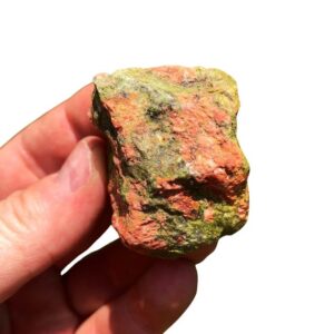 Raw Unakite Crystals Raw Unakite Crystals