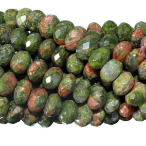 Unakite Faceted Beads Unakite Faceted Beads