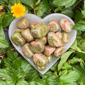 Tumbled Unakite Stones Tumbled Unakite Stones