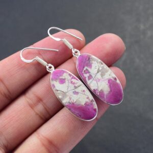 Pink Calcite Earrings