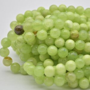 Green Calcite Beads