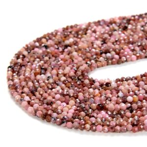 Thulite Faceted Beads Thulite Faceted Beads