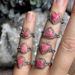 Thulite Rings Thulite Rings