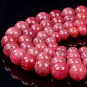 Thulite Round Beads Thulite Round Beads