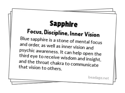 sapphire birthstone meaning