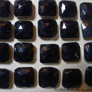 20 antique french jet cabochons 15mm 20 antique french jet cabochons 15mm