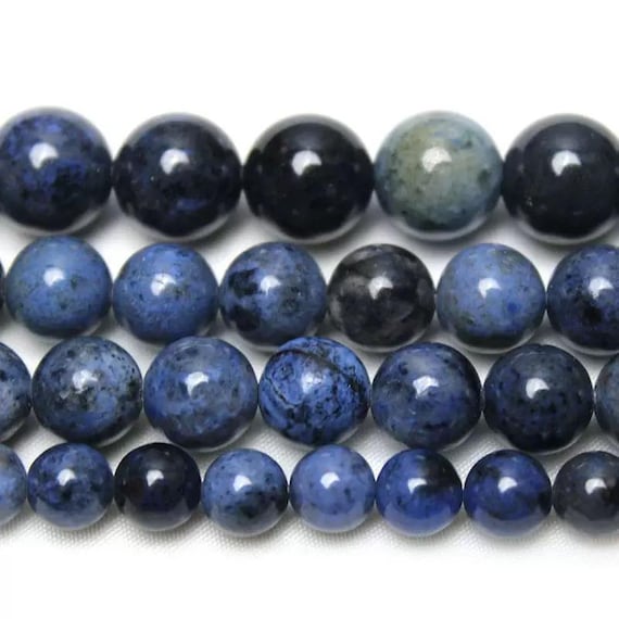 4mm-12mm Natural Dumortierite Smooth Round Beads, Dumortierite Beads Wholesale Supply.15" Strand 4mm-12mm Natural Dumortierite Smooth Round Beads, Dumortierite Beads Wholesale Supply.15" Strand