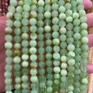 90 perles Calcite verte naturelle en 4mm, 6mm (x63), 8mm (x48), 10mm (x38) Grade AAA, fil de pierre naturelle , perle en calcite verte 90 perles Calcite verte naturelle en 4mm, 6mm (x63), 8mm (x48), 10mm (x38) Grade AAA, fil de pierre naturelle , perle en calcite verte