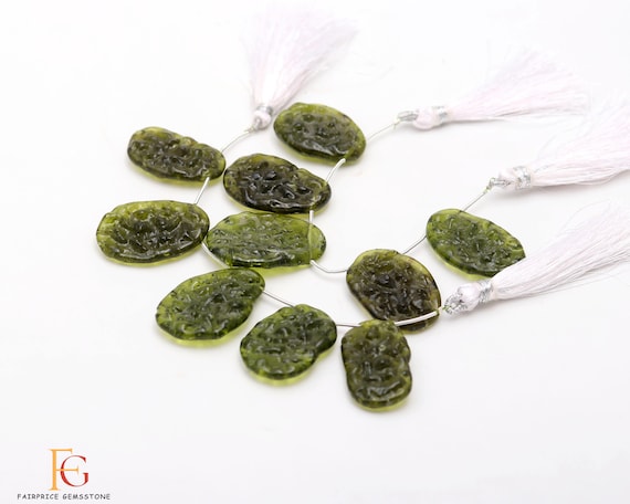 Aaa+ Quality Green Moldavite Smooth Egg Shape Beads, Moldavite Beads, 20-30 Mm Moldavite Hydro Beads For Handmade Jewelry ( 5 Pcs ) 1 Strand Aaa+ Quality Green Moldavite Smooth Egg Shape Beads, Moldavite Beads, 20-30 Mm Moldavite Hydro Beads For Handmade Jewelry ( 5 Pcs ) 1 Strand
