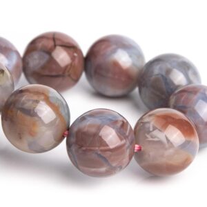 8/9/10 MM Brown Alashan Agate Bead Bracelets Genuine Natural Gemstone Round Beads 7"/7.5" Bulk Lot Options 8/9/10 MM Brown Alashan Agate Bead Bracelets Genuine Natural Gemstone Round Beads 7"/7.5" Bulk Lot Options