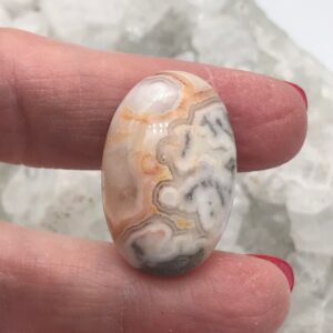 Crazy Lace Agate Cabochon. 26.25CT