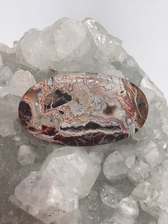 Crazy Lace Agate Cabochon-57.80ct