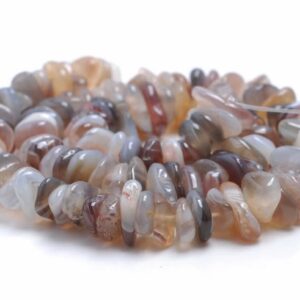 10-12mm Botswana Agate Gemstone Chip Slice Loose Beads 15.5 Inch Full Strand (80001811-a19)