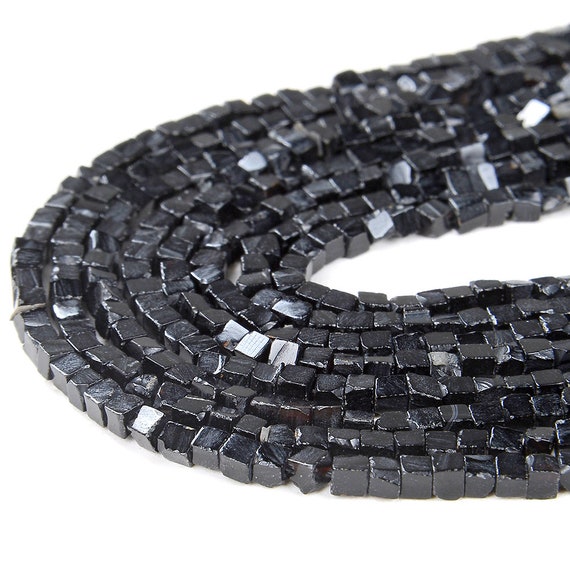 2mm Black Agate Gemstone Nugget Cube Loose Beads 15.5 Inch Full Strand (80008881-p13) 2mm Black Agate Gemstone Nugget Cube Loose Beads 15.5 Inch Full Strand (80008881-p13)