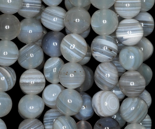 Grey Lace Agate Gemstone Grade Aa Pebble Nugget 15x14mm Loose Beads 7 Inch Half Strand (90191817-b66)