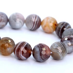 10MM Botswana Agate Beads AAA Genuine Natural Gemstone Half Strand Micro Faceted Round Loose Beads 7.5" BULK LOT 1,3,5,10,50 (106221h-1882) 10MM Botswana Agate Beads AAA Genuine Natural Gemstone Half Strand Micro Faceted Round Loose Beads 7.5" BULK LOT 1,3,5,10,50 (106221h-1882)
