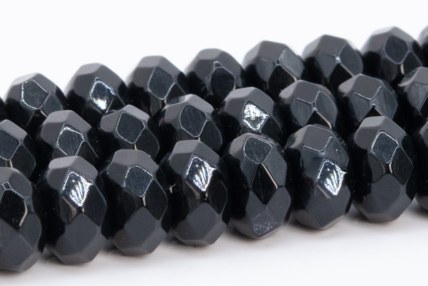 Black Agate Beads Grade Aaa Genuine Natural Gemstone Faceted Rondelle Loose Beads 6mm 8mm Bulk Lot Options Black Agate Beads Grade Aaa Genuine Natural Gemstone Faceted Rondelle Loose Beads 6mm 8mm Bulk Lot Options