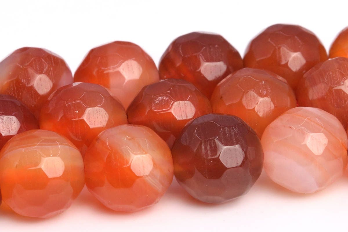 Orange Red Agate Beads Grade Aaa Natural Gemstone Micro Faceted Round Loose Beads 6mm 8mm 10mm Bulk Lot Options Orange Red Agate Beads Grade Aaa Natural Gemstone Micro Faceted Round Loose Beads 6mm 8mm 10mm Bulk Lot Options