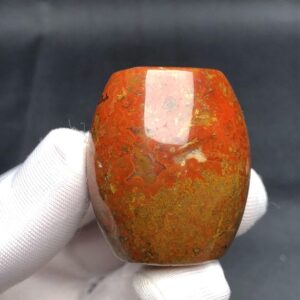 1.57"Natural Seam Agate Large Beads,Hand made crystal barrel beads,High Polish Mirror Agate bead,Jewelry making,Oil painting color,Gift 1.57"Natural Seam Agate Large Beads,Hand made crystal barrel beads,High Polish Mirror Agate bead,Jewelry making,Oil painting color,Gift