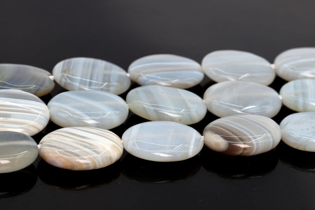 20x15mm Gray Agate Beads Flat Oval Grade Aaa Genuine Natural Gemstone Full Strand Loose Beads 15" Bulk Lot 1,3,5,10 And 50 (106176-1862) 20x15mm Gray Agate Beads Flat Oval Grade Aaa Genuine Natural Gemstone Full Strand Loose Beads 15" Bulk Lot 1,3,5,10 And 50 (106176-1862)