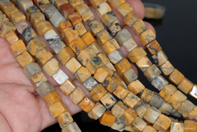 6mm Crazy Lace Agate Gemstone Square Cube Loose Beads 15 Inch Full Strand (90182228-a116) 6mm Crazy Lace Agate Gemstone Square Cube Loose Beads 15 Inch Full Strand (90182228-a116)