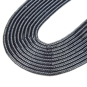 6X3MM Black Agate Gemstone Heishi Discs Loose Beads (P18) 6X3MM Black Agate Gemstone Heishi Discs Loose Beads (P18)