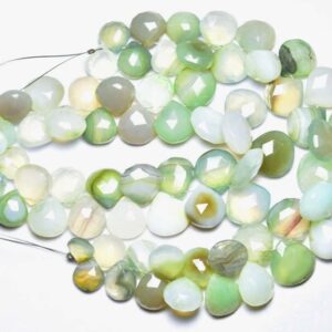 Agate Heart Beads - 7 Inches - Natural Finest Quality Agate Faceted Heart Briolettes - Size Is 10-13 Mm #483 Agate Heart Beads - 7 Inches - Natural Finest Quality Agate Faceted Heart Briolettes - Size Is 10-13 Mm #483