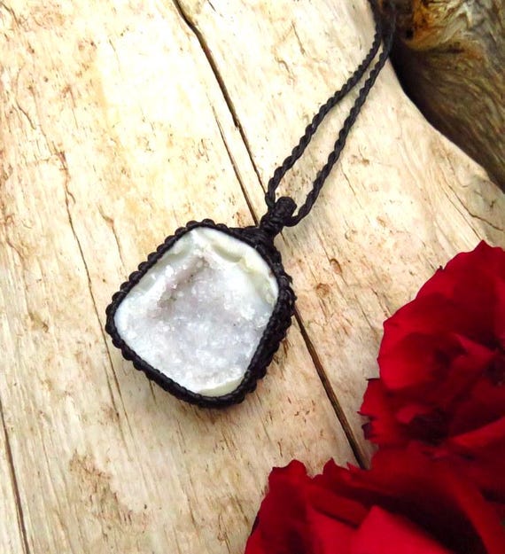 Agate Druzy Necklace, Christmas Gift, Geode Neckace, Crystal Pendant, Healing Crystals And Gemstones, Druzy Crystal, Gift Ideas For Her