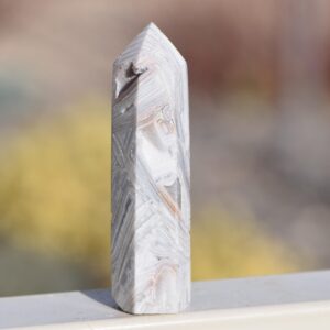Druzy Crazy Lace Agate Tower