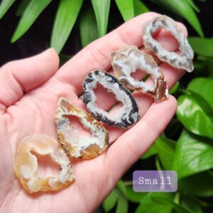 Geode Slices - Natural Geode Slice - Agate Slice - Sliced Agate - Slice Agate - Crystal Agate Slice - Natural Agate Slice - Crystal Geode