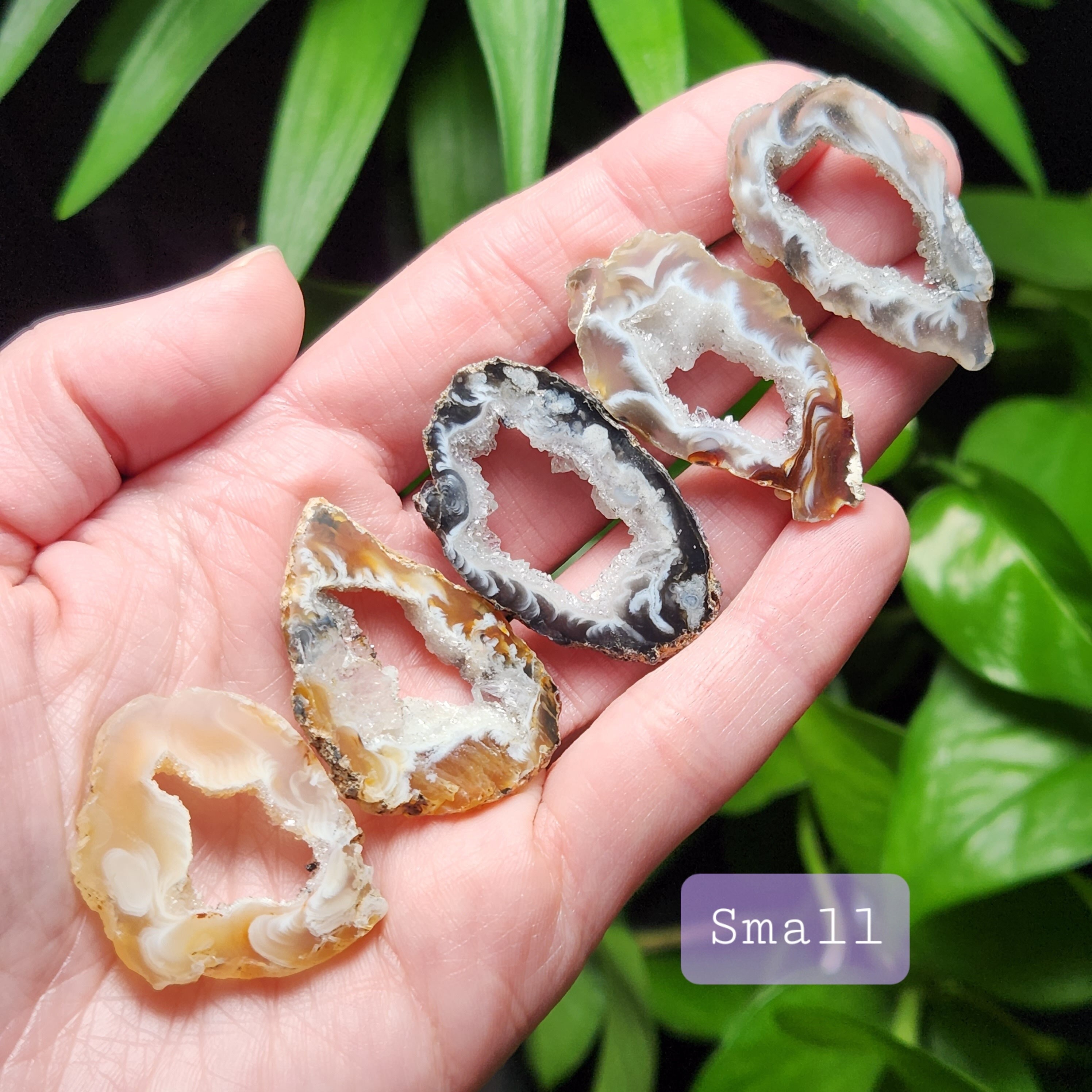 Geode Slices - Natural Geode Slice - Agate Slice - Sliced Agate - Slice Agate - Crystal Agate Slice - Natural Agate Slice - Crystal Geode