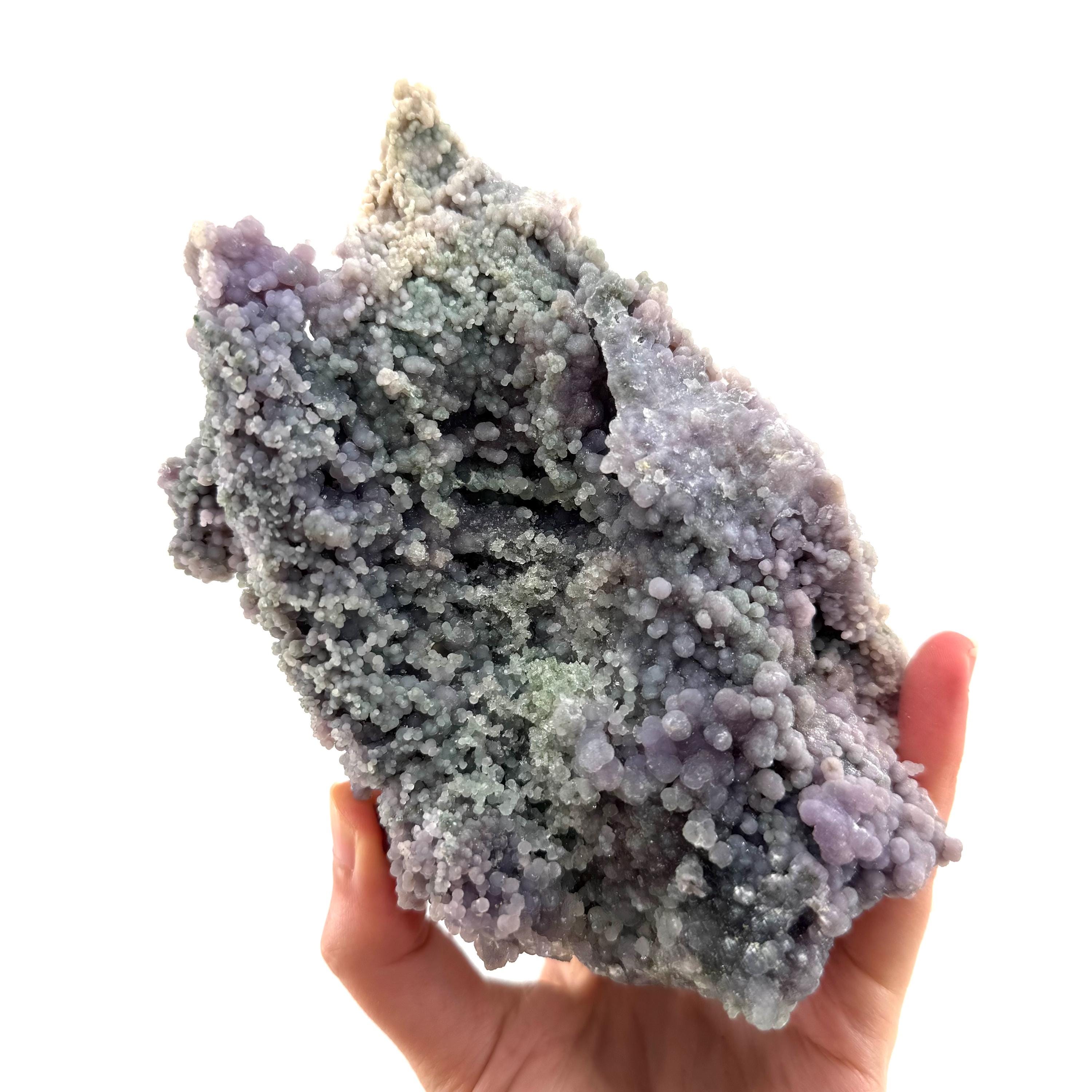 Grape Agate Crystal Specimen | Purple Botryoidal Chalcedony, Indonesia Grape Agate Crystal Specimen | Purple Botryoidal Chalcedony, Indonesia