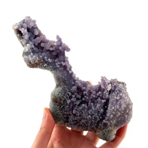 Purple Grape Agate Crystal | Mineral Specimen