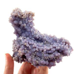 Purple Grape Agate Crystal | Botryoidal Mineral Specimen