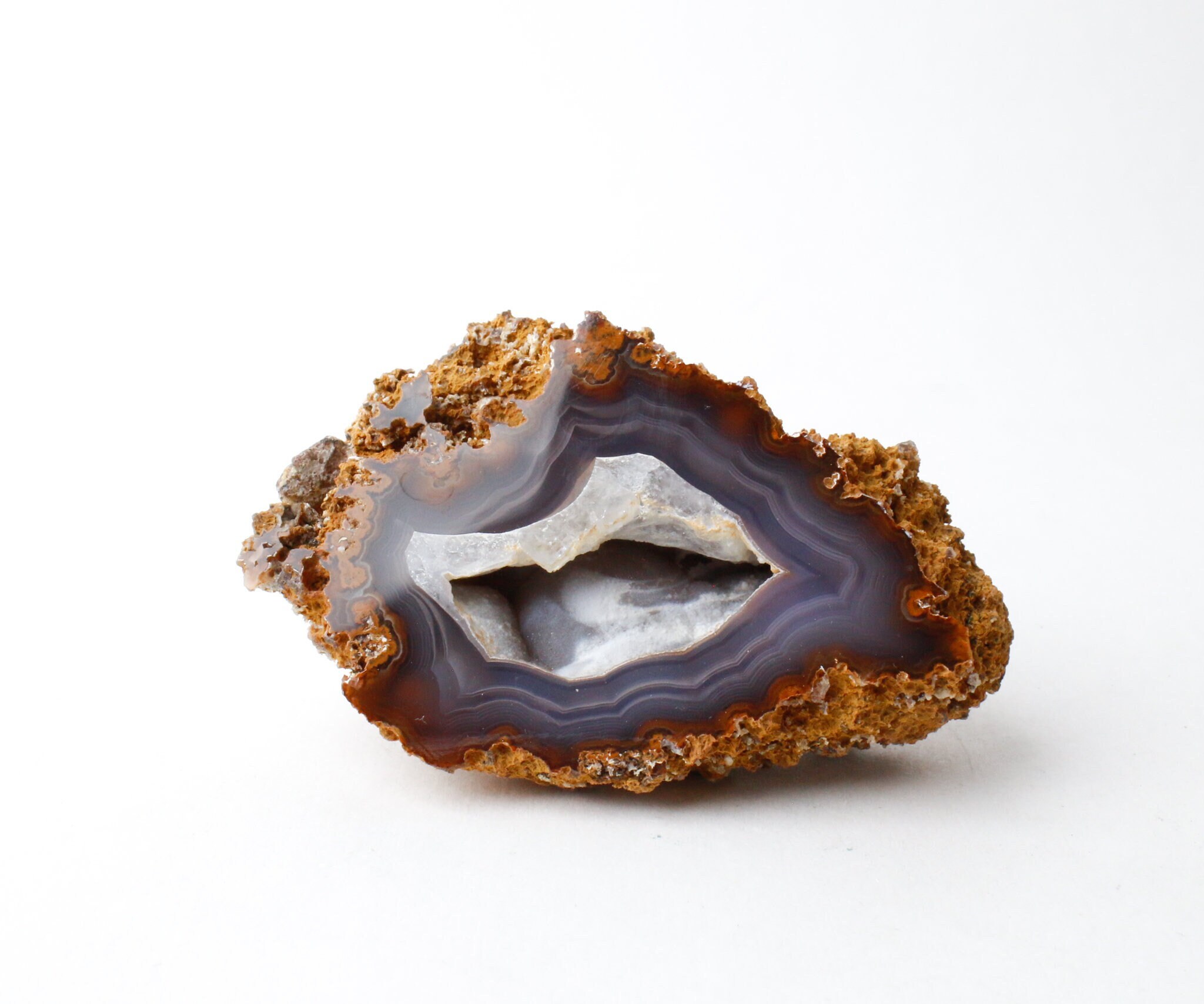 Laguna Agate Polished Geode - Sliced Agate Geode Laguna Agate Polished Geode - Sliced Agate Geode